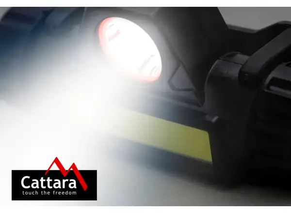 Cattara čelovka 120 lm nabíjecí