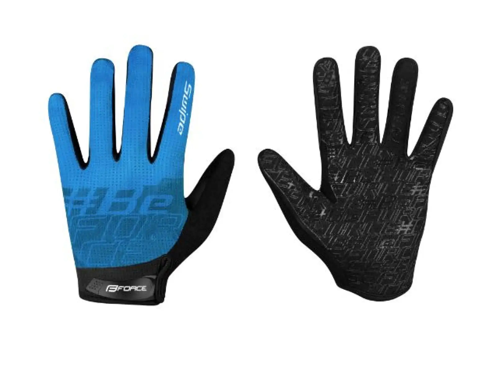 Force Swipe MTB rukavice modrá