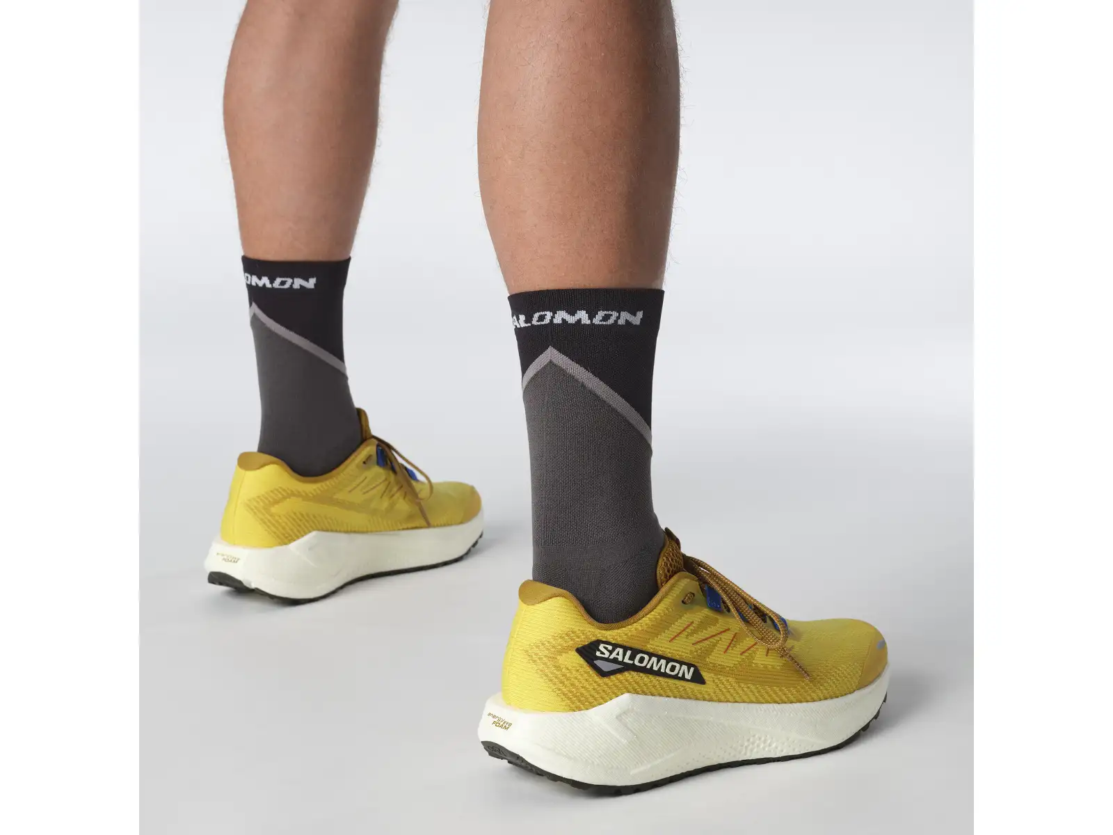 Salomon Aero Blaze 3 GRVL pánské běžecké boty Spicy Mustard