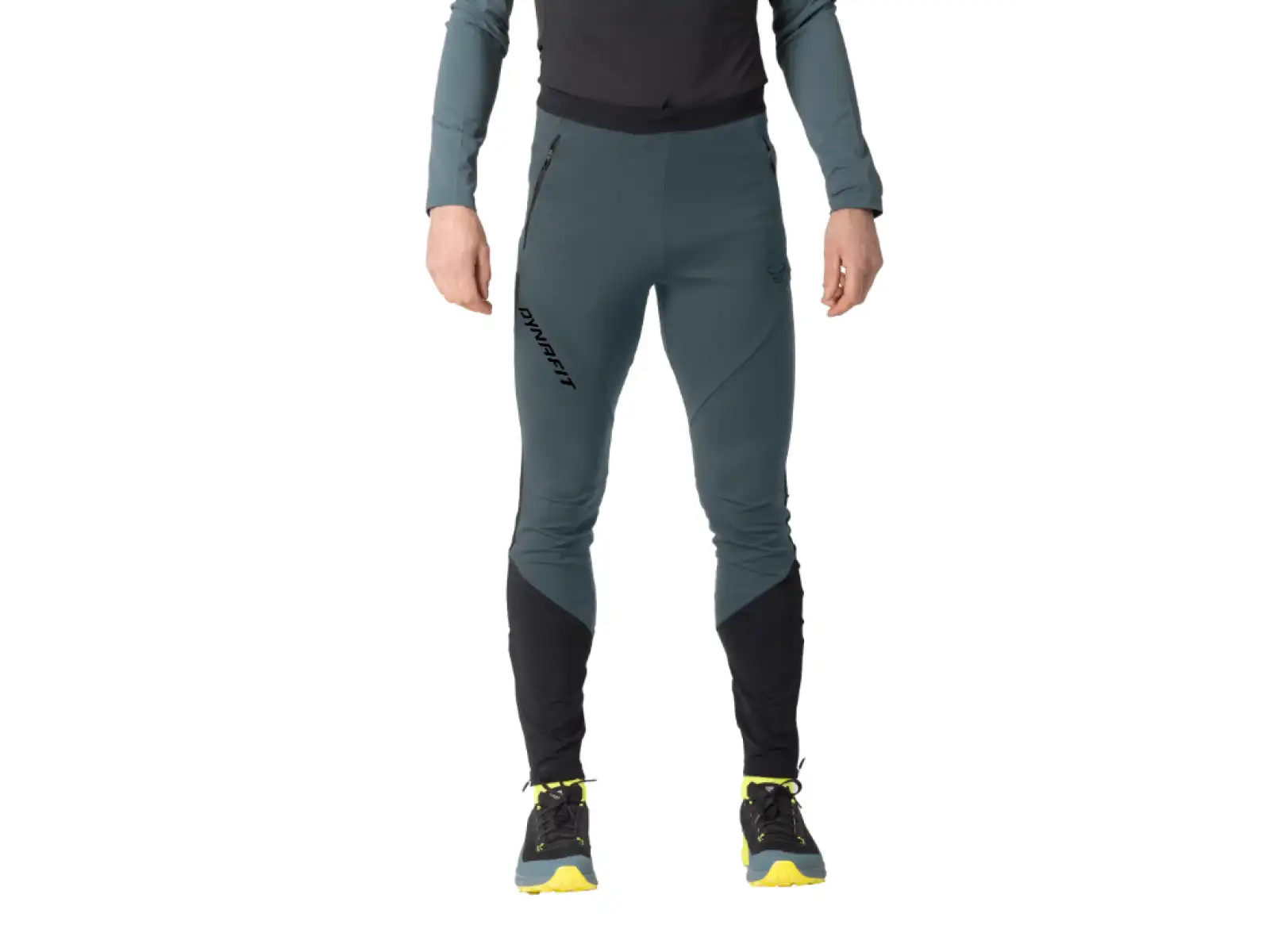 Dynafit Alpine Hybrid pánské běžecké kalhoty Cinder