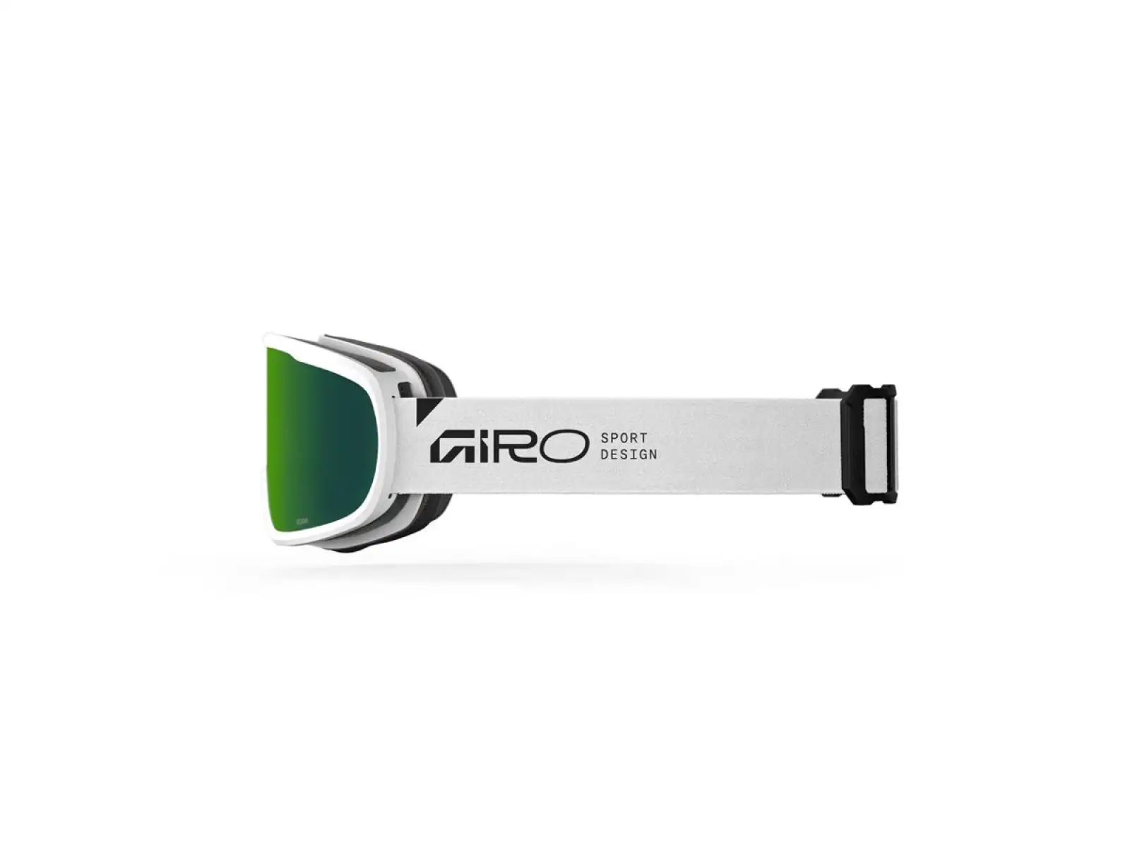 Giro Roam lyžařské brýle White Stacked/Loden Green/Yellow (2skla)