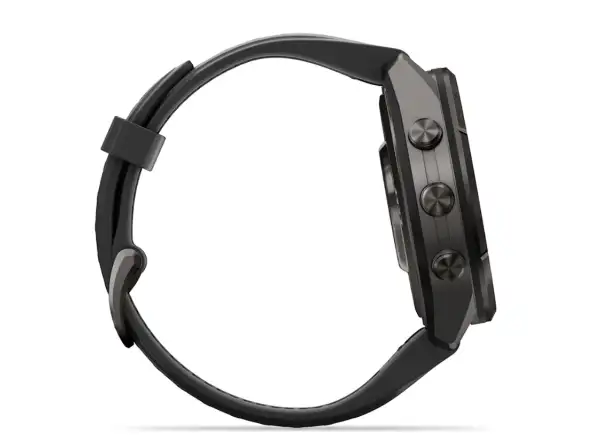 Garmin Fénix 9 Pro inReach 43 mm chytré hodinky Carbon Gray DLC Titanium Black/Pebble Gray