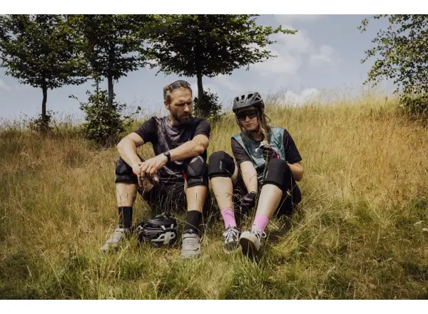 Force MTB Move pánský dres krátký rukáv tmavě zelená