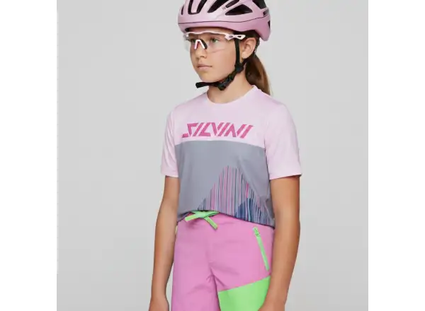 Silvini Acri dětské kraťasy Blush/Pink