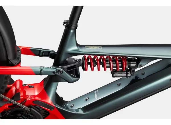 Cannondale Moterra Neo Carbon LT 1 celoodpružené elektrokolo Gunmetal Green