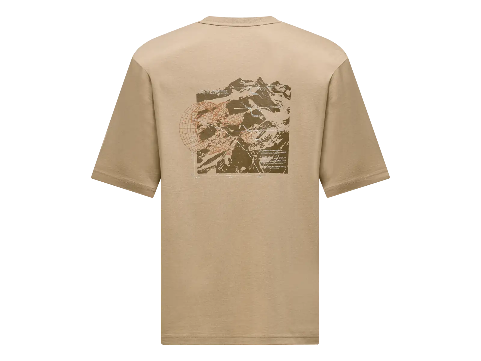 Salewa Eagle Glacier Loose T-shirt pánské triko krátký rukáv Quicksand