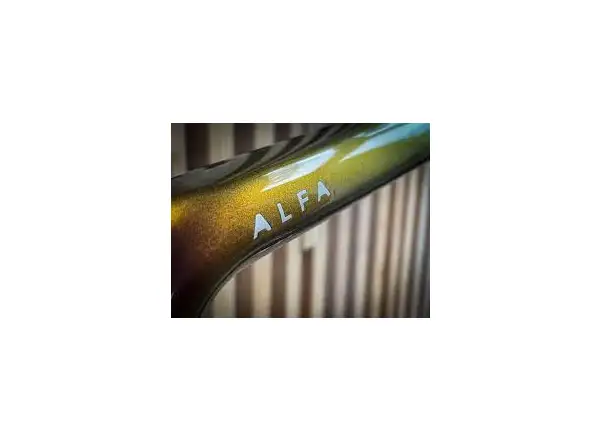 Allied Cycle Works Alfa Disc silniční rámový set Harlequin Magenta to gold