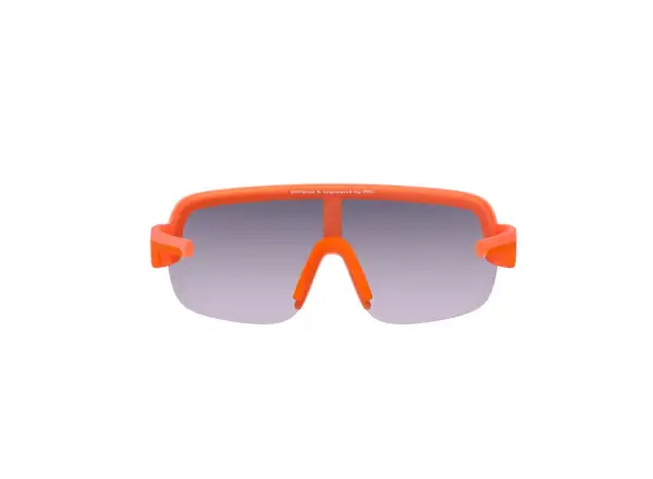 POC Aim brýle Fluorescent Orange Translucent/Violet Gold Mirror
