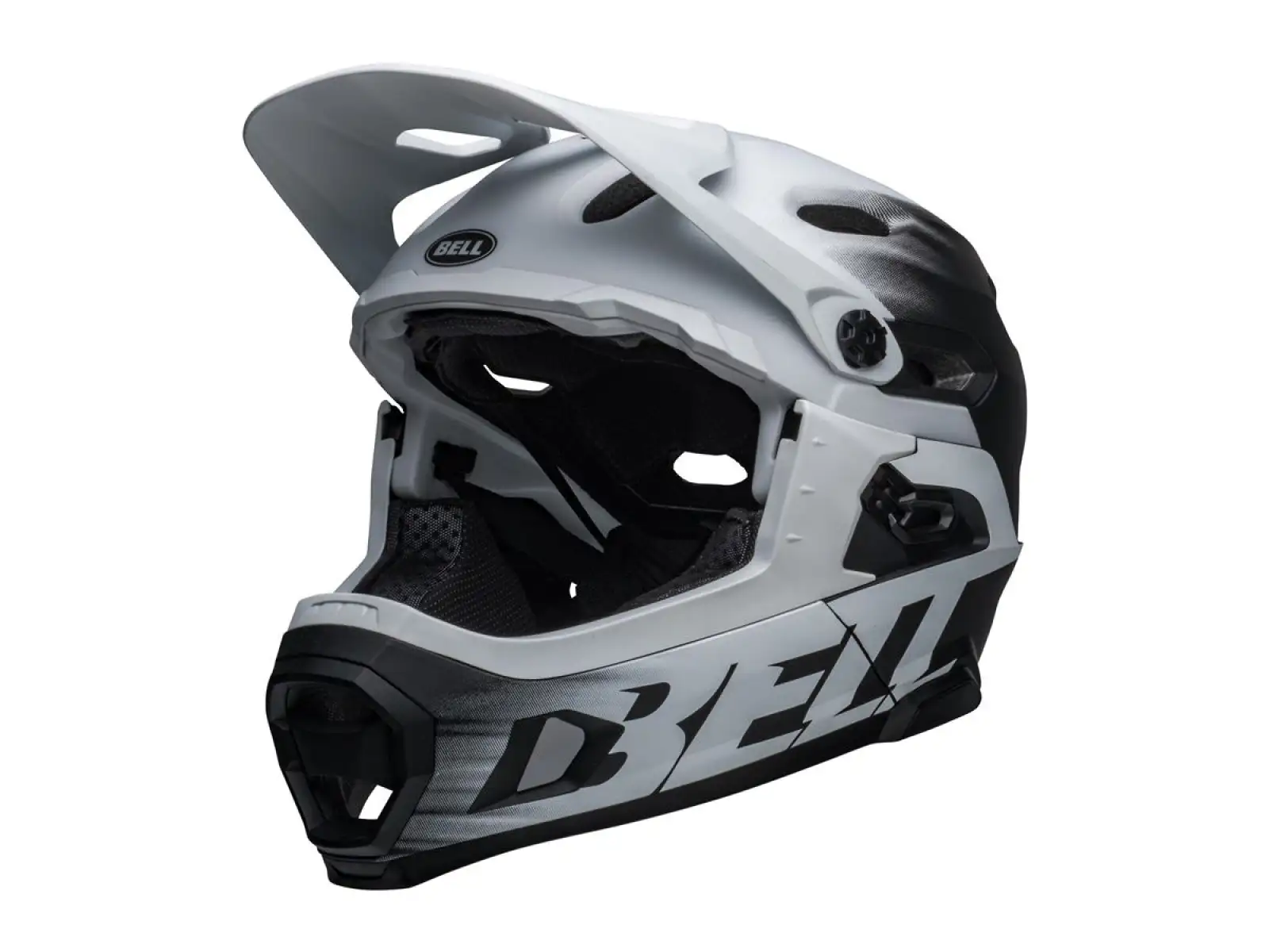 Bell Super DH Spherical přilba Mat Black/White