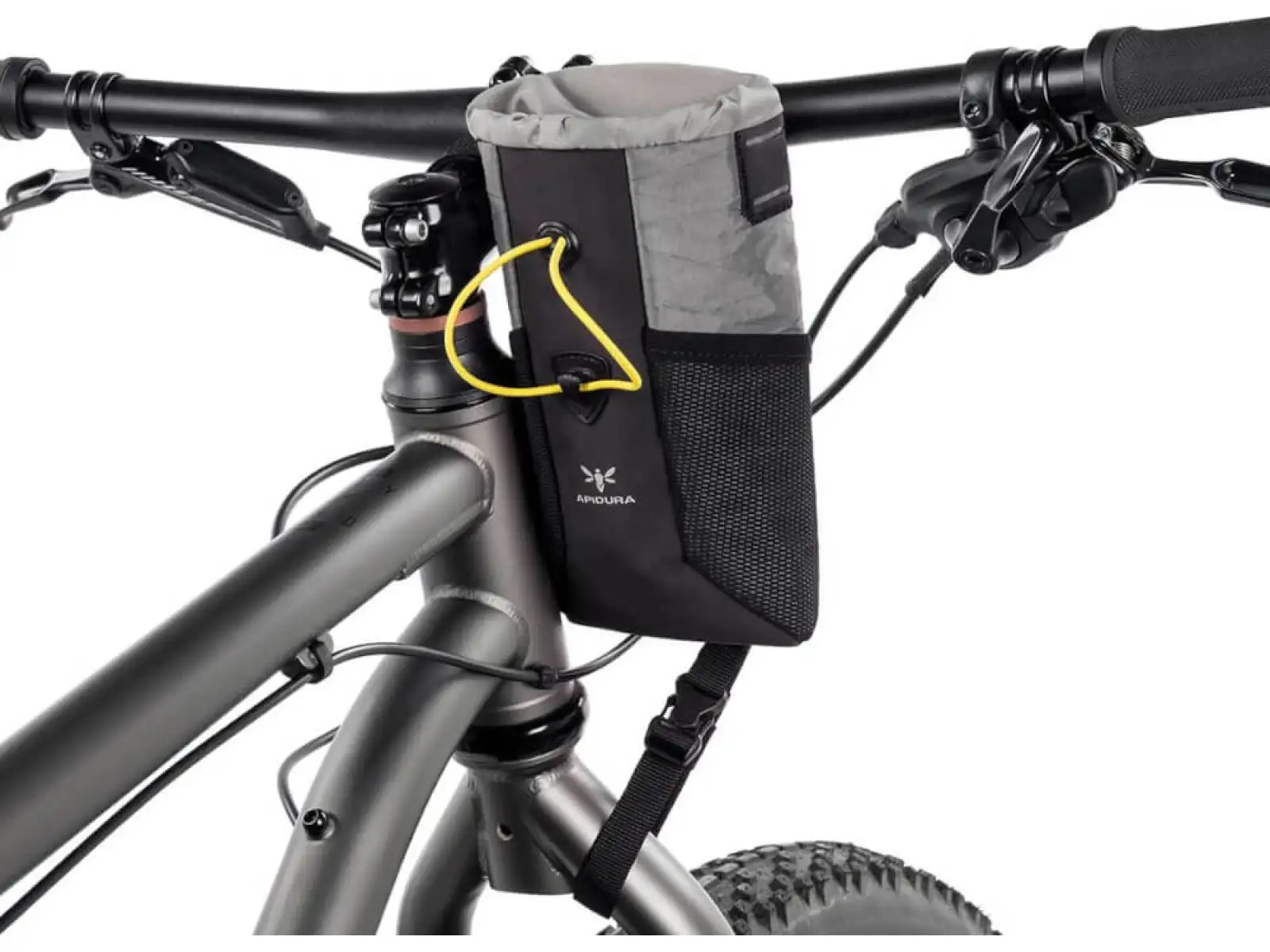 Apidura backcountry food pouch kapsa se síťkou na řidítka 1,2 l