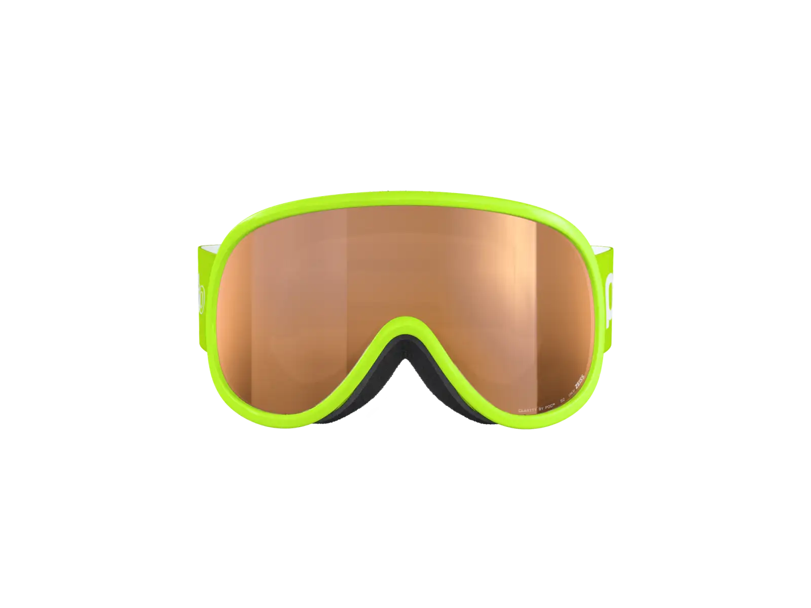 POC POCito Retina dětské lyžařské brýle Fluorescent Yellow/Green/Partly Sunny Light Orange