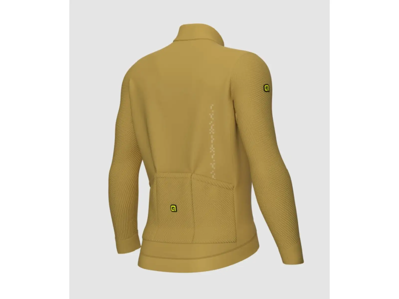 Alé PR-E Follow Me 2.0 pánský zateplený dres dlouhý rukáv Kashmir Yellow