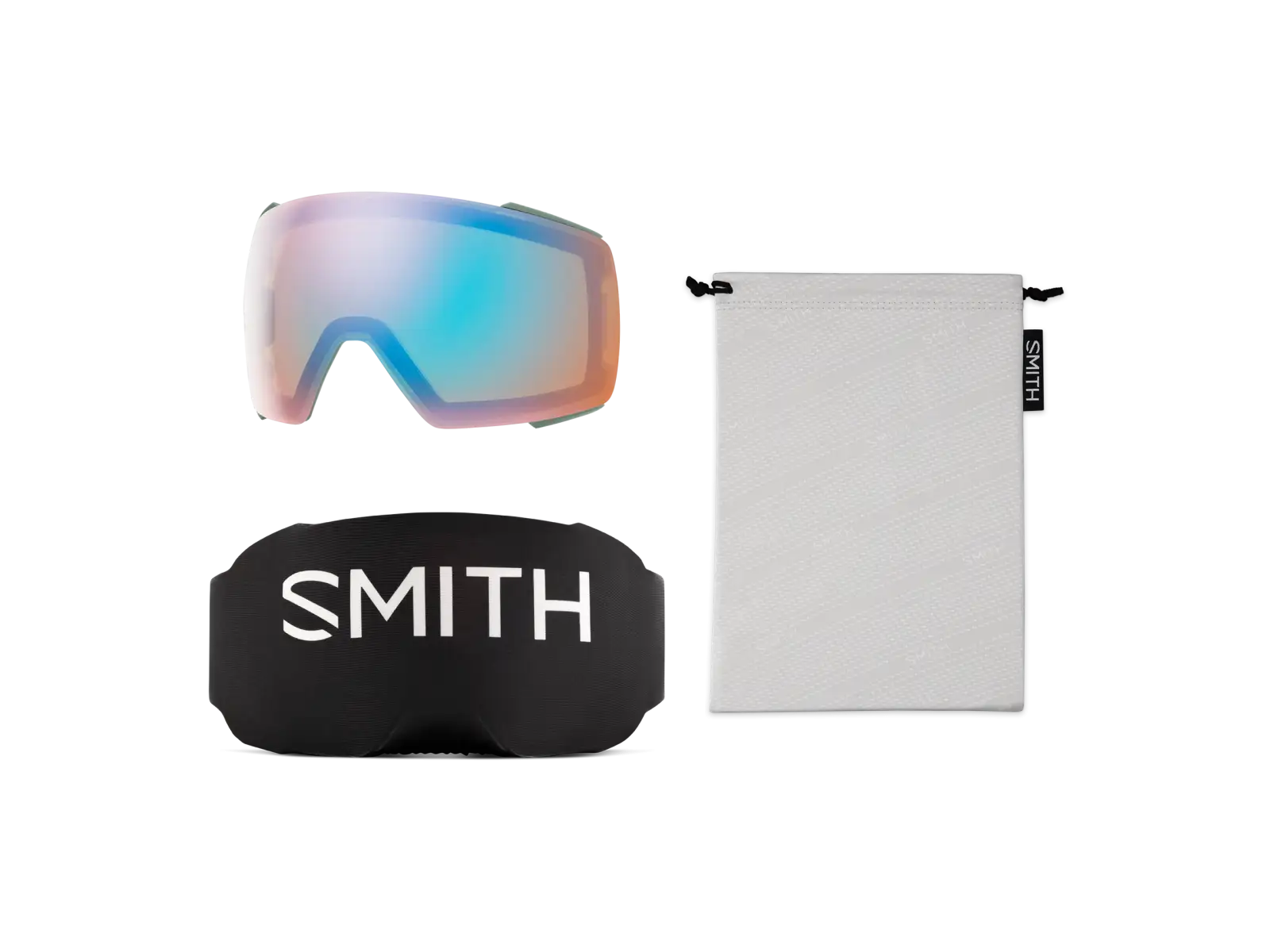 Smith I/O Mag lyžařské brýle Black / ChromaPop Everyday Rose Gold Mirror (2 skla)