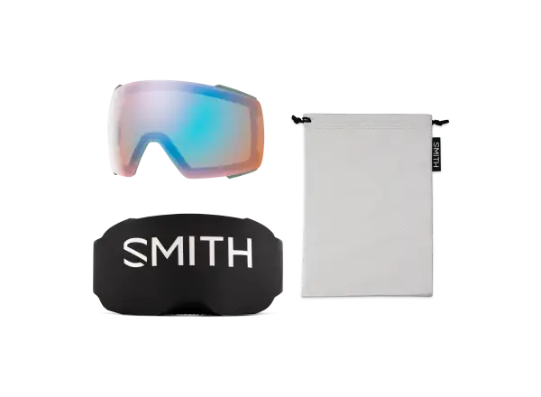 Smith I/O Mag lyžařské brýle Black / ChromaPop Everyday Rose Gold Mirror (2 skla)