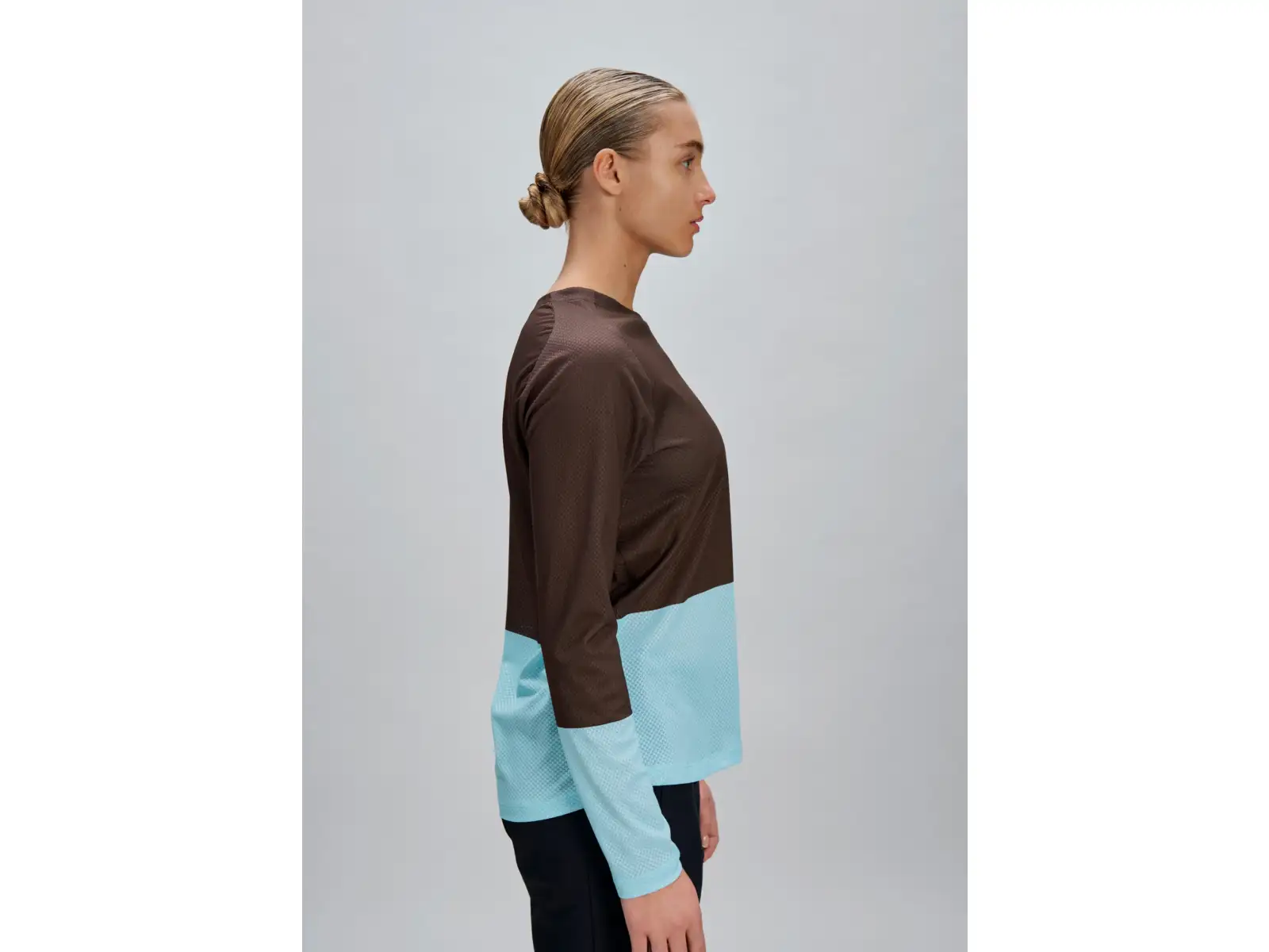 POC Motion Air dámský dres dlouhý rukáv Bronzite Brown/Lazurite Blue