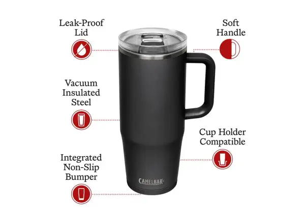 Camelbak Thrive Mug VSS termo hrnek 1 l Black