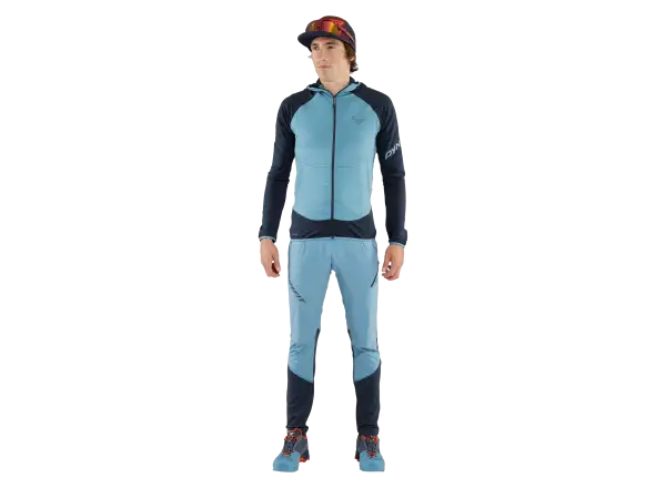 Dynafit Transalper Hybrid pánské funkční kalhoty Storm Blue