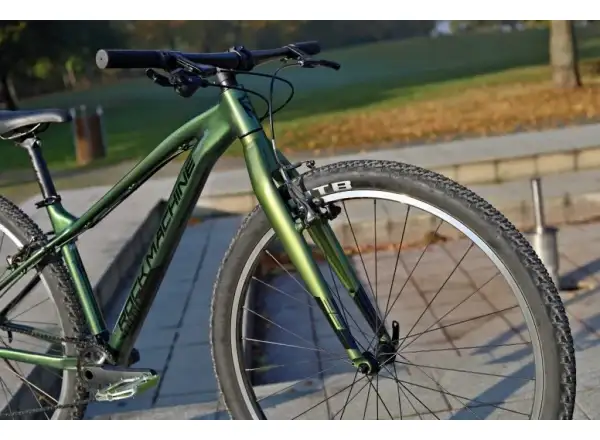 Rock Machine Thunder 29" VB dětské kolo S Gloss Metallic Khaki/Pearl Black
