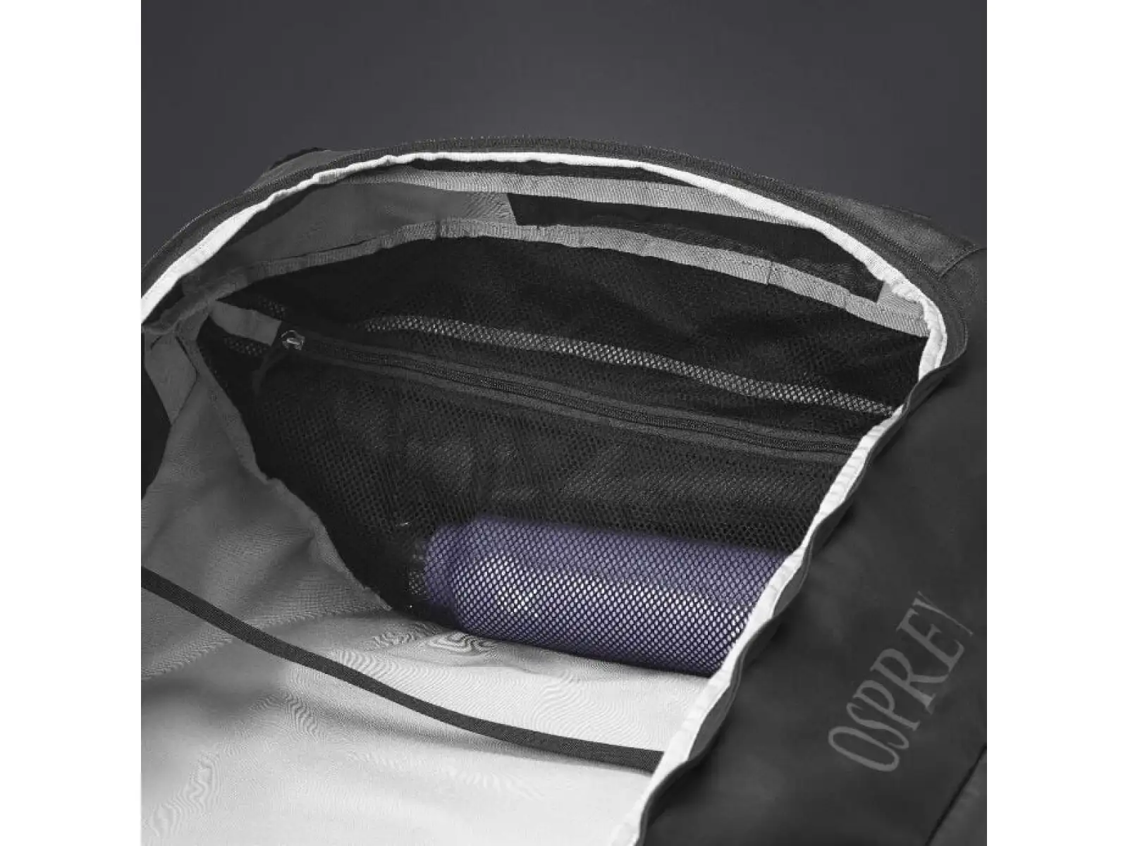Osprey Transporter Duffel 150 cestovní taška Raven Black