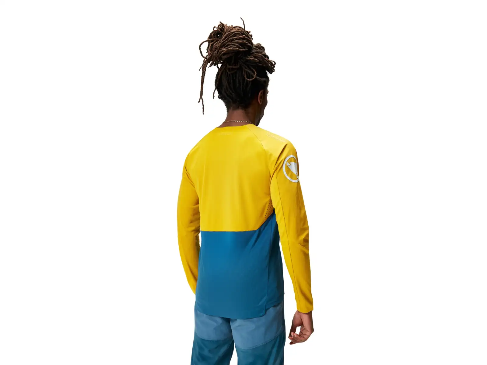 Endura MT500 Burner pánský dres s dlouhým rukávem Blue Steel
