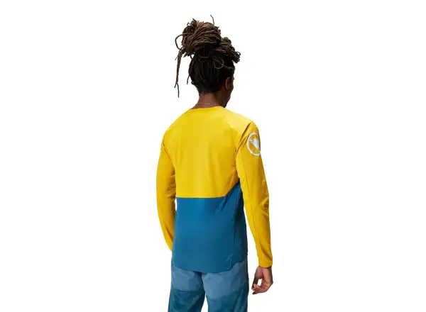 Endura MT500 Burner pánský dres s dlouhým rukávem Blue Steel