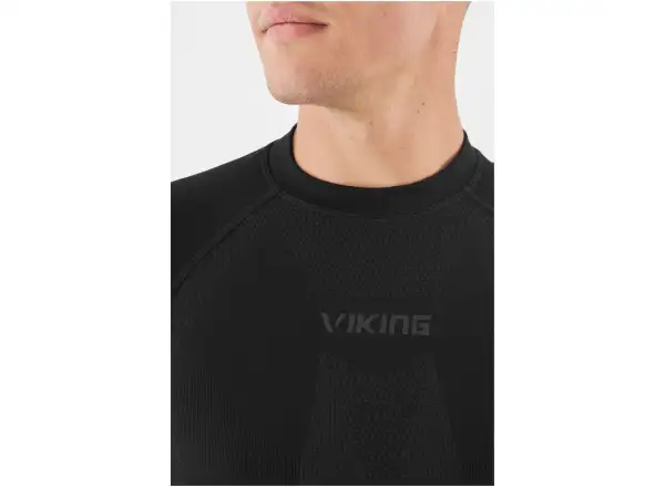 Viking Eiger pánské spodní triko s dlouhým rukávem černá