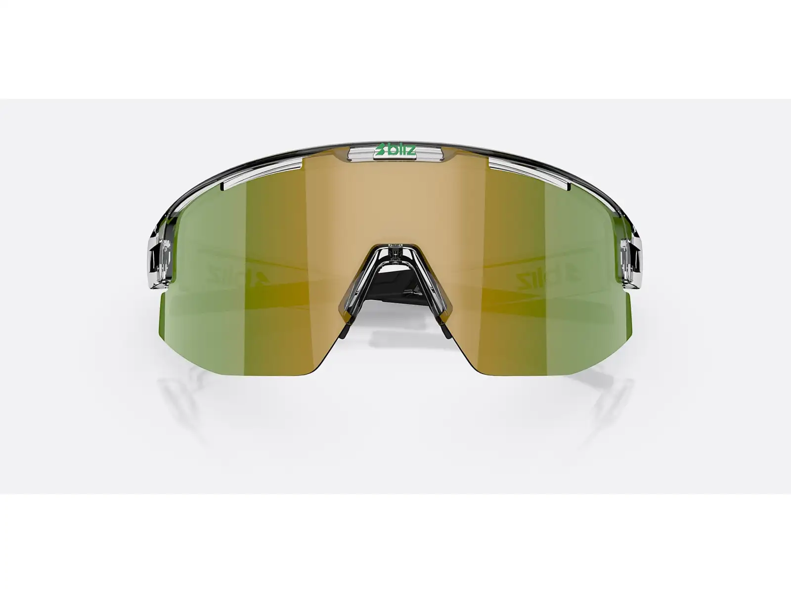 Bliz Matrix sluneční brýle Transparent White/Brown Green Multi