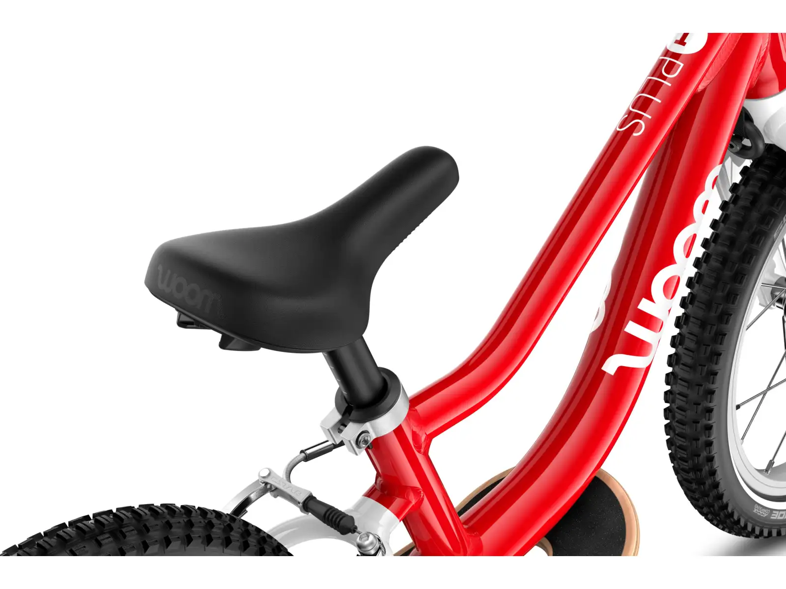 Woom GO 1 Plus dětské odrážedlo 14" Red