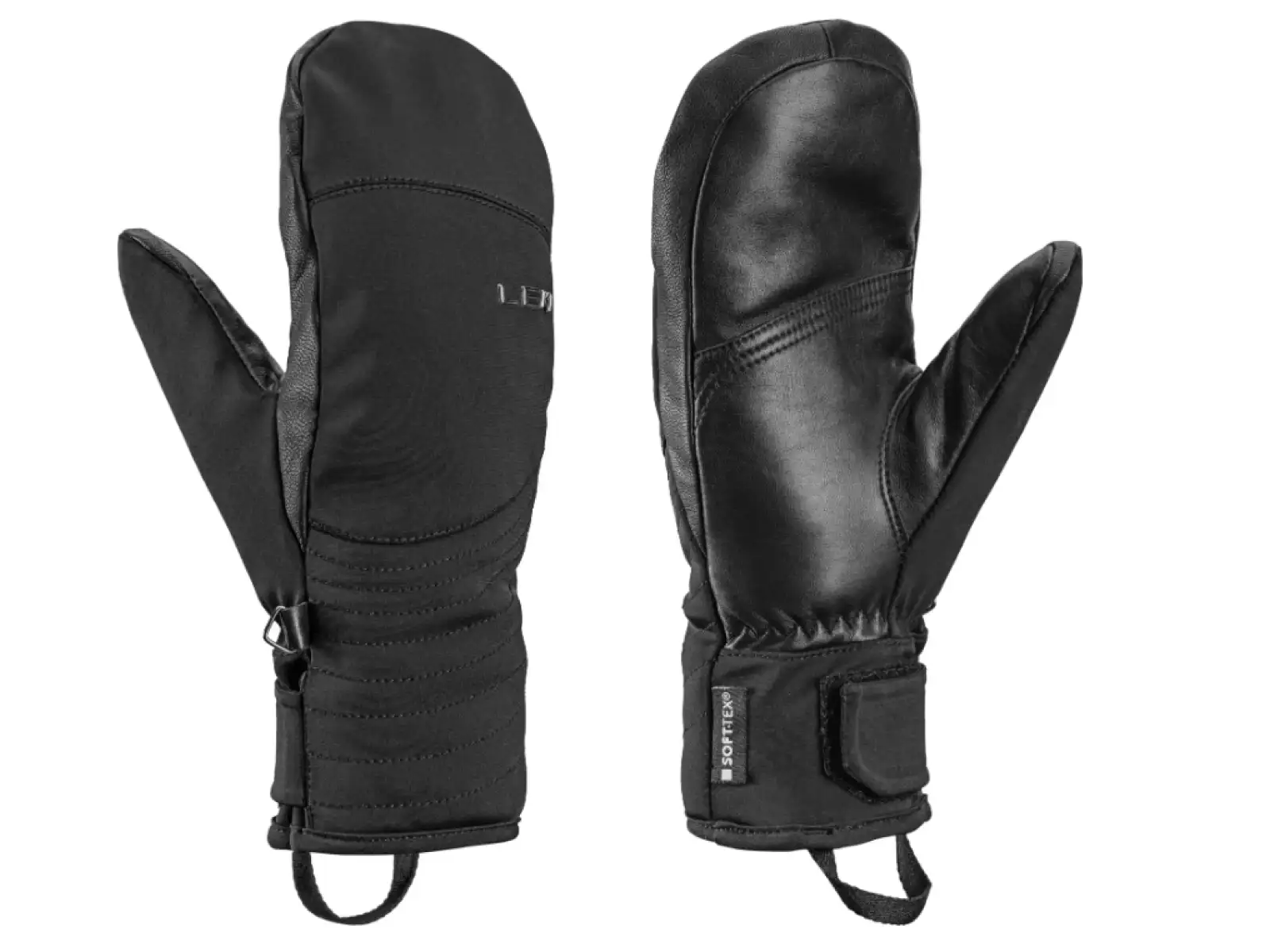 Leki Vallarta Base Zero Mitt dámské palčáky Black