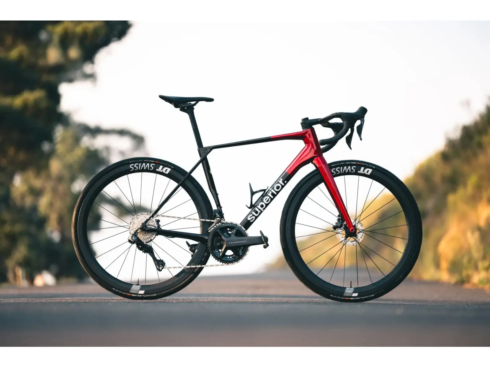 Superior X-Road 9.8 GF silniční kolo gloss carbon red
