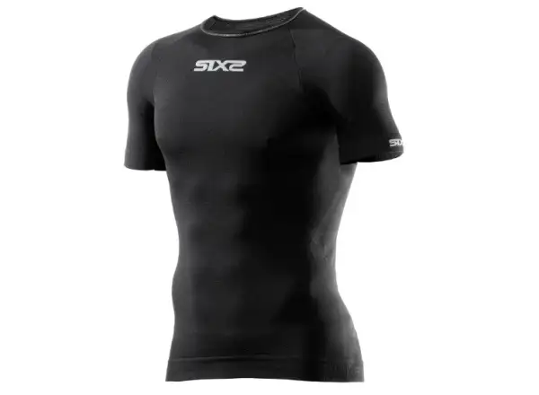 SIX2 TS1 funkční triko krátký rukáv černá