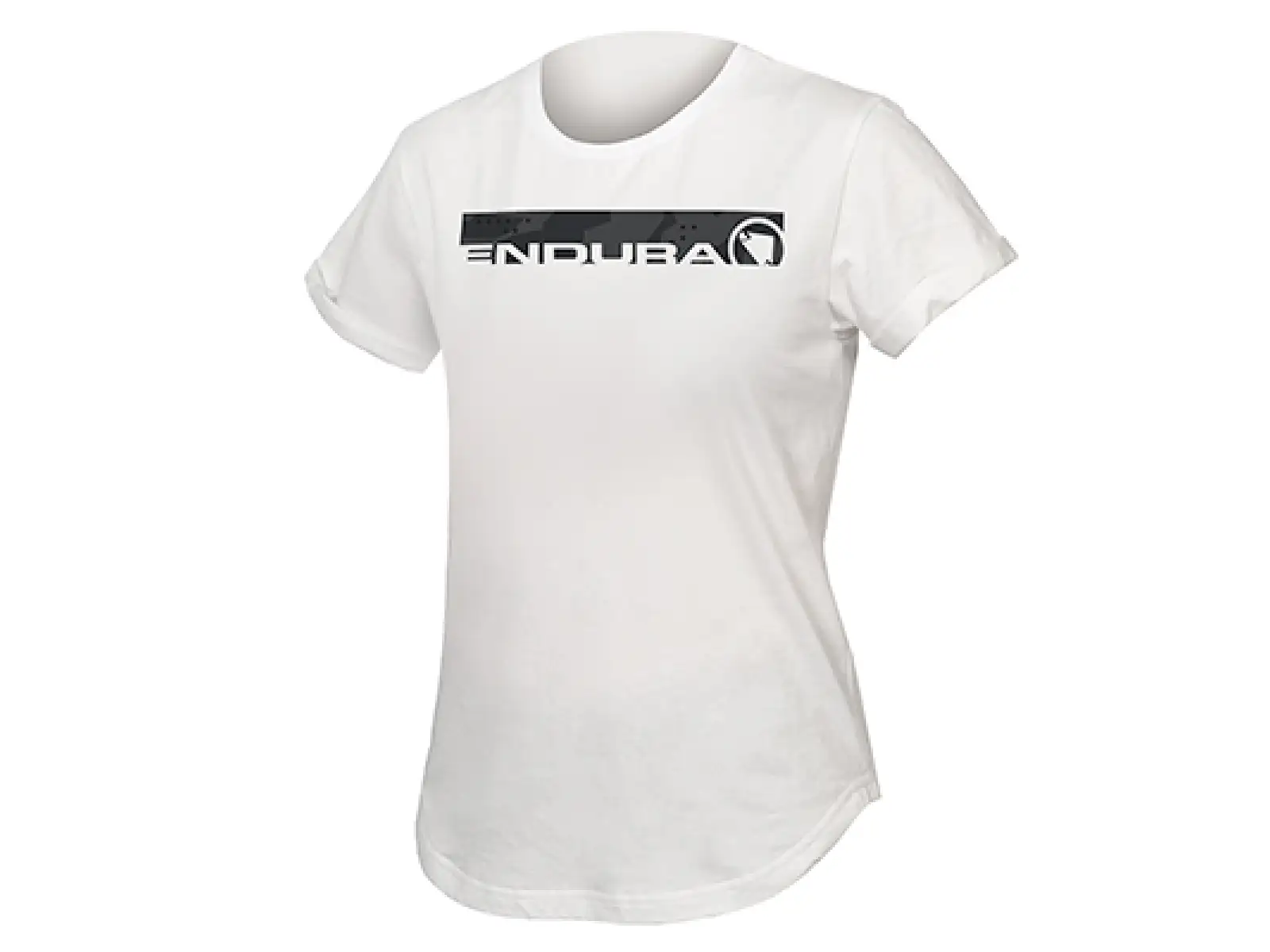 Endura One Clan Organic Tee Camo dámské triko White