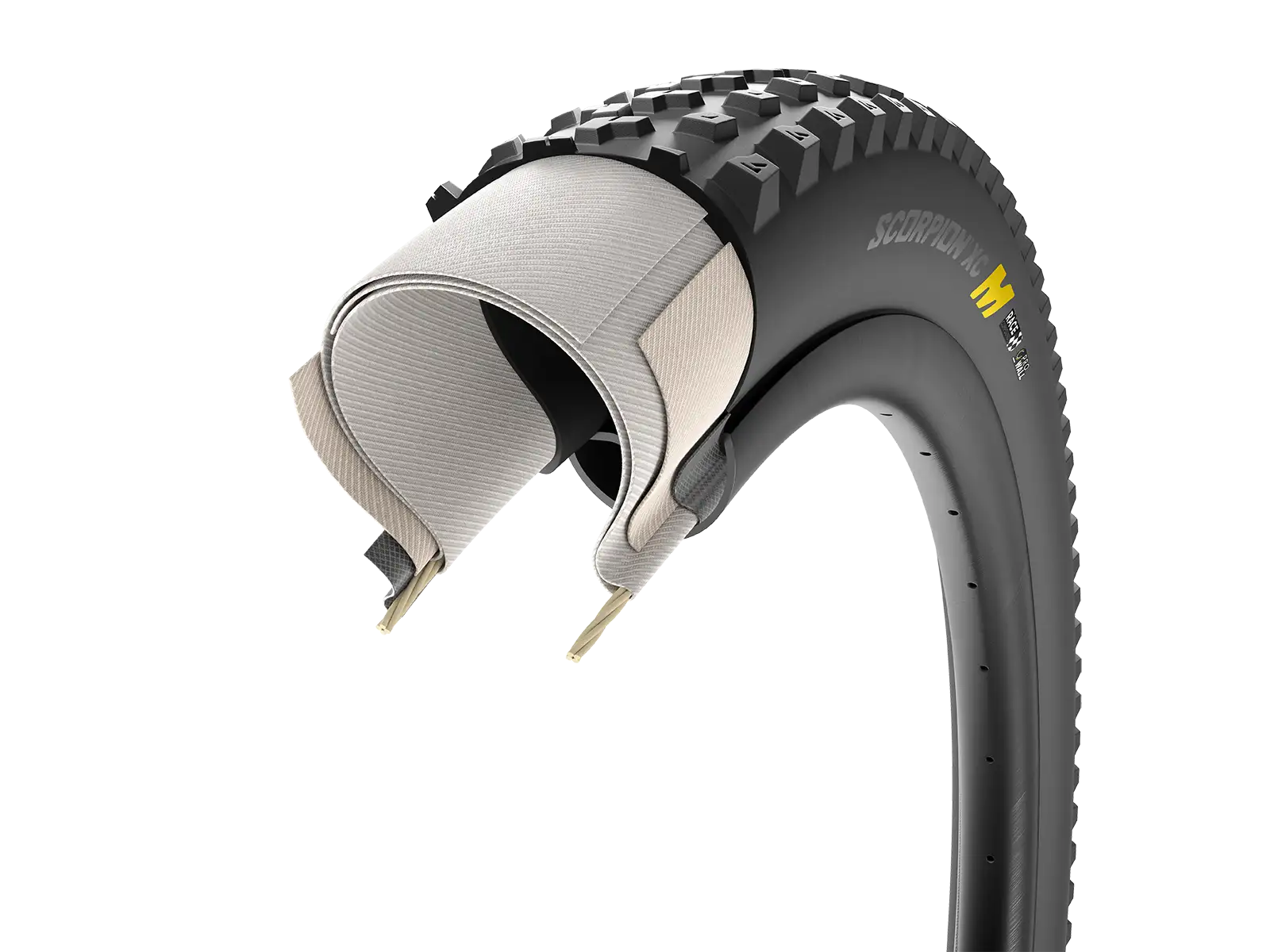 Pirelli Scorpion XC M Team Edition 29x2,4" plášť kevlar stříbrný