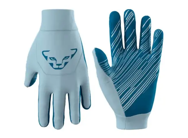 Dynafit Upcycled Thermal Gloves pánské upcyklované termo rukavice Blue Fog vel. M