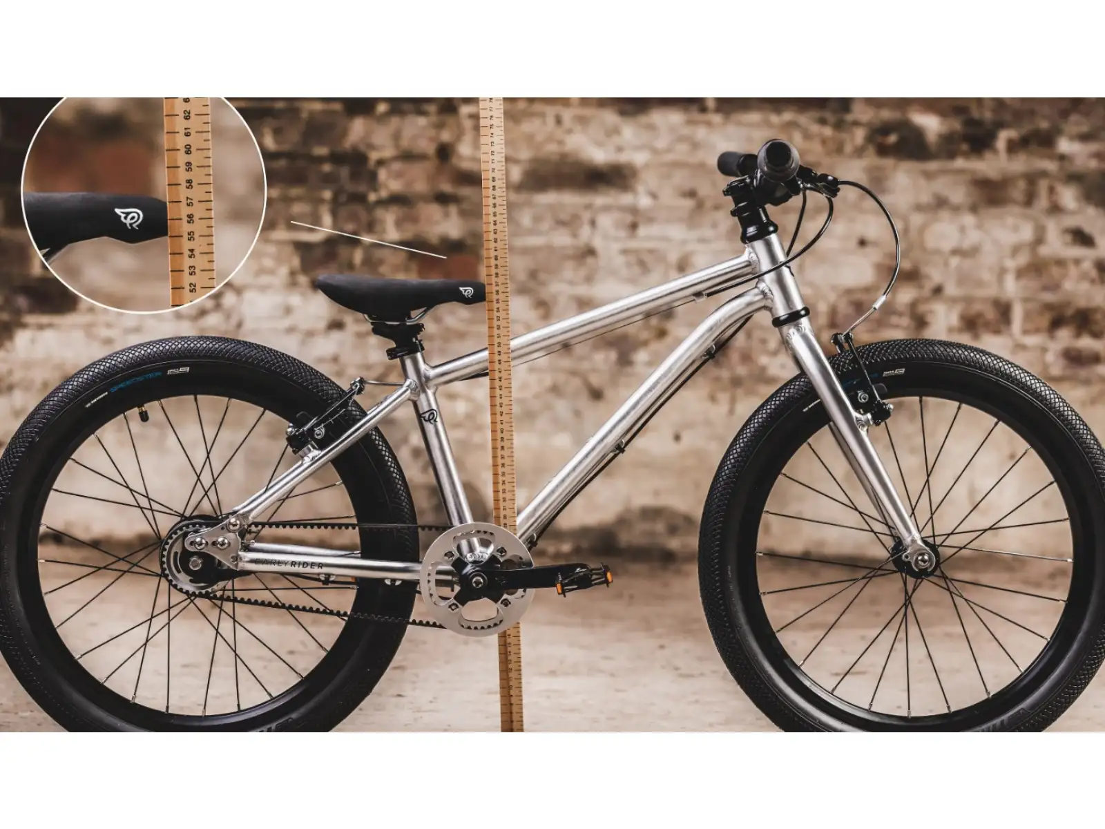 Early Rider Belter 20 dětské kolo Brushed Aluminium
