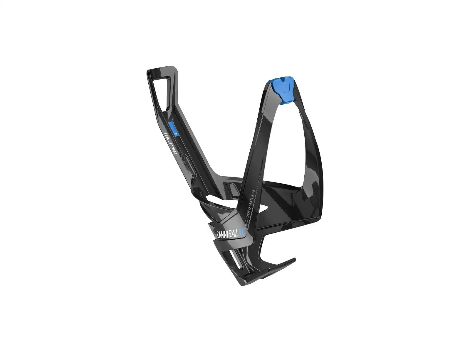 Elite Cannibal XC Bio Based košík Black Glossy/Blue Graphic