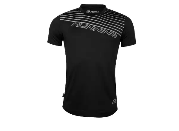 Force Running běžecké triko černé