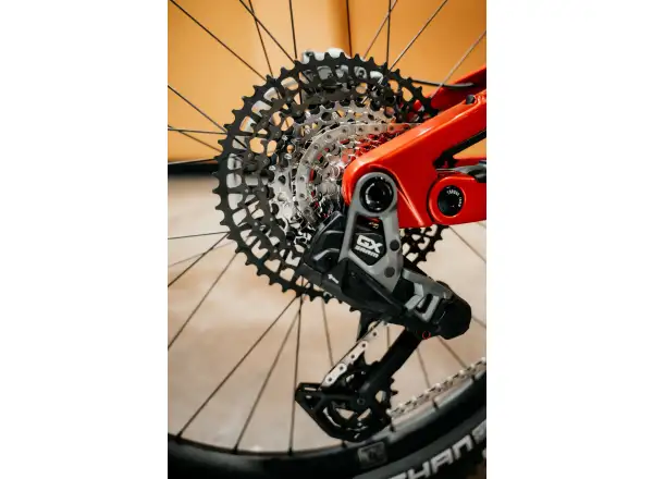 Nukeproof Mega Carbon Pro 290 T-GX celoodpružené kolo Red