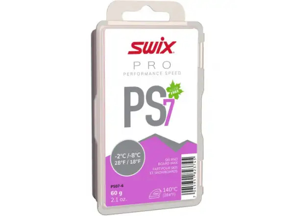 Swix PS07-6 Pure Speed skluzný vosk 60g