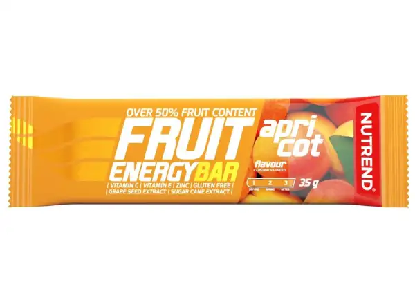 Nutrend Fruit Energy Bar tyčinka 35g meruňka