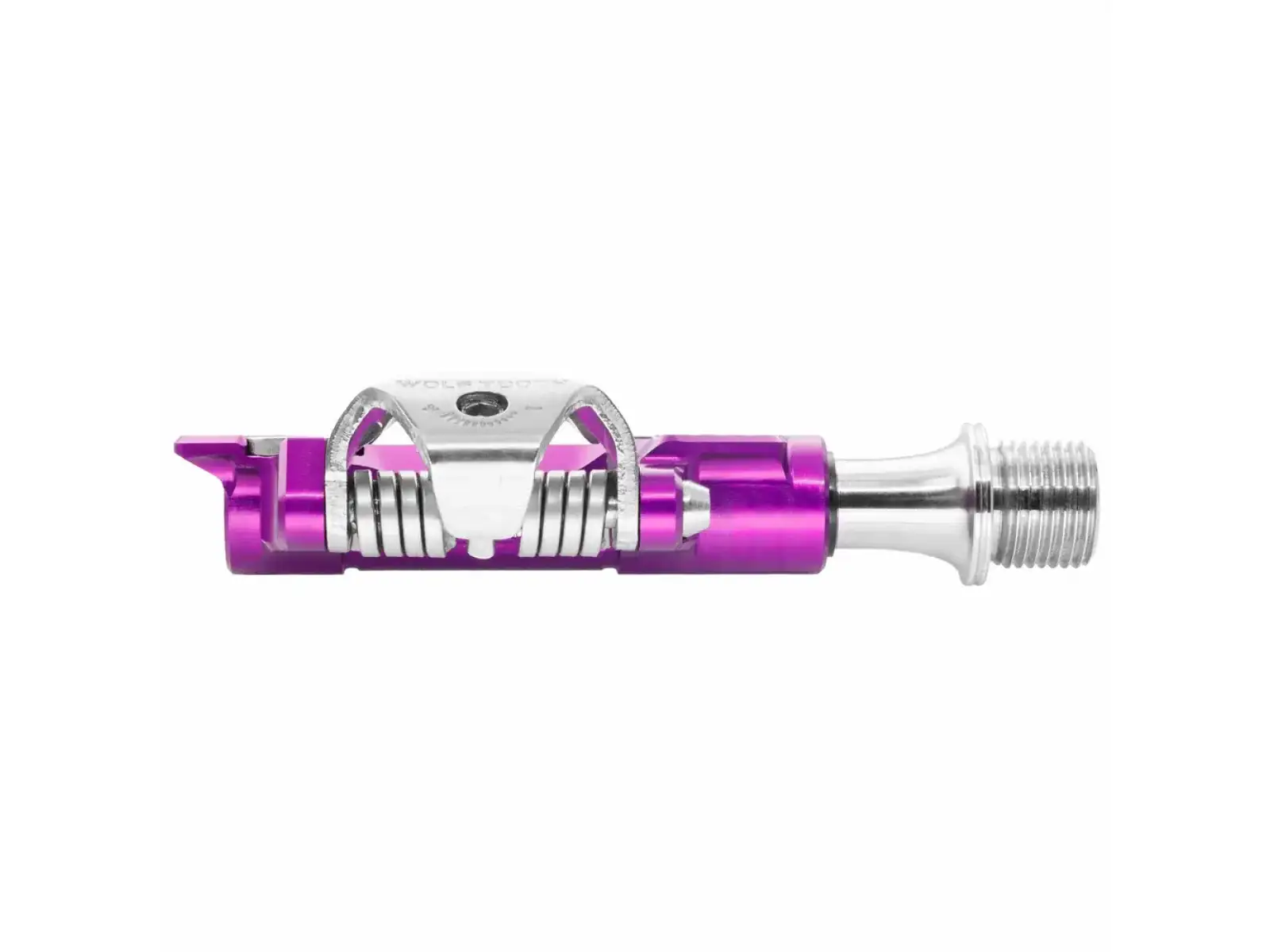 WOLF TOOTH DEL Gravel Race Clipless pedály Ultraviolet Purple