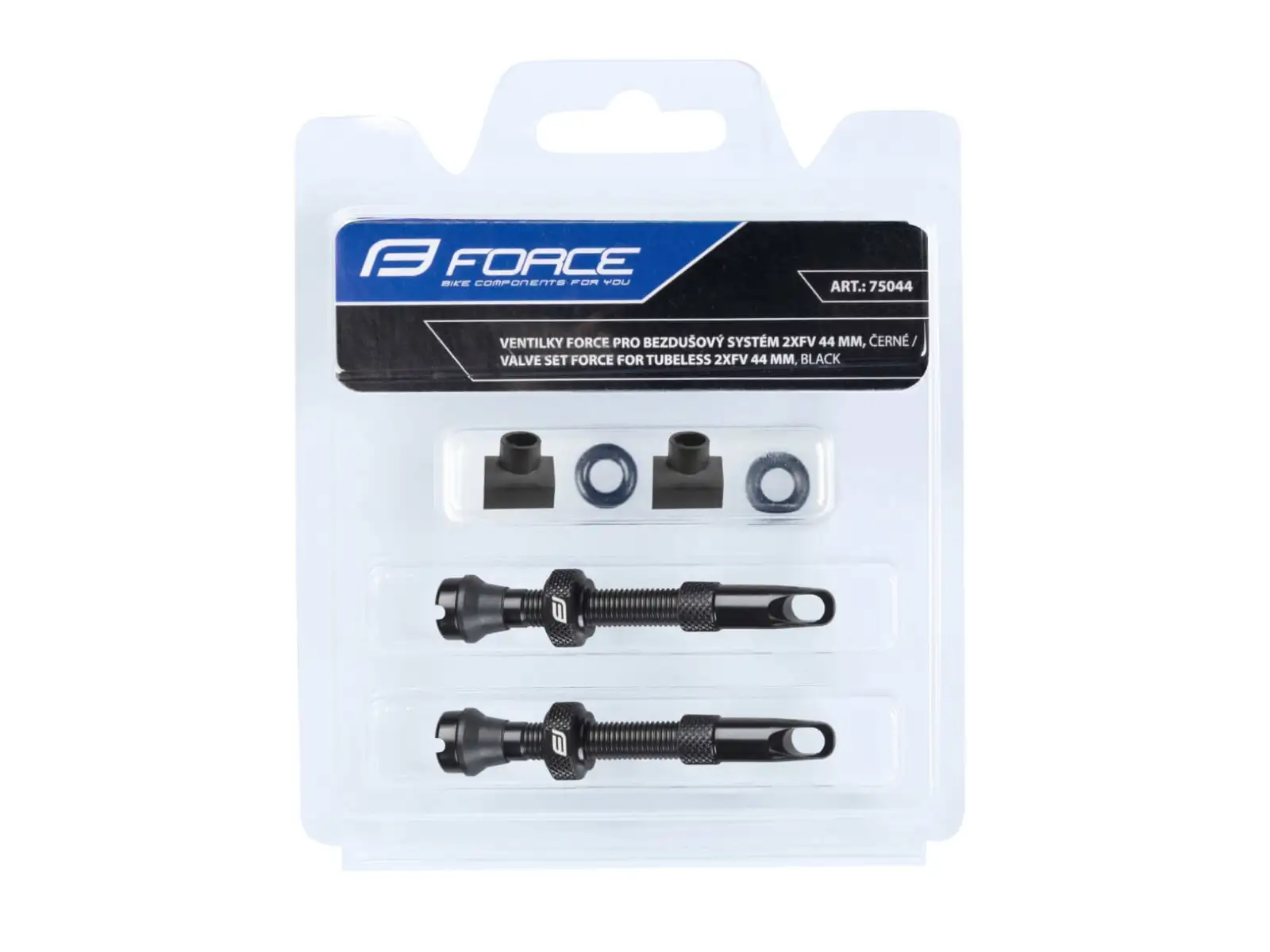Force ventilky pro bezdušový systém 2xFV 44 mm černá