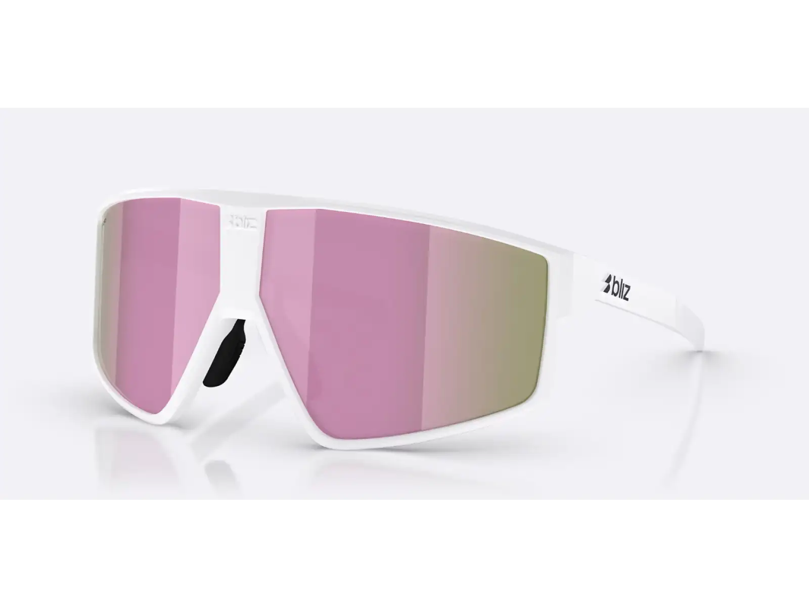 Bliz P002 sluneční brýle Matte White/Brown/Pink