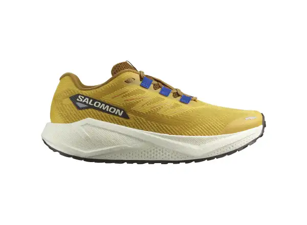 Salomon Aero Blaze 3 GRVL pánské běžecké boty Spicy Mustard