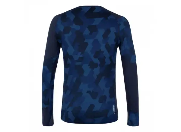 Salewa Cristallo Warm pánské triko dlouhý rukáv Navy Blazer