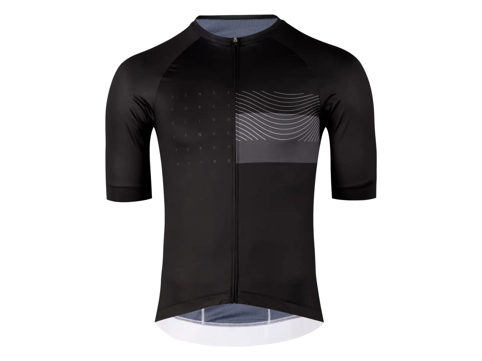 Force Sway pánský dres krátký rukáv černá