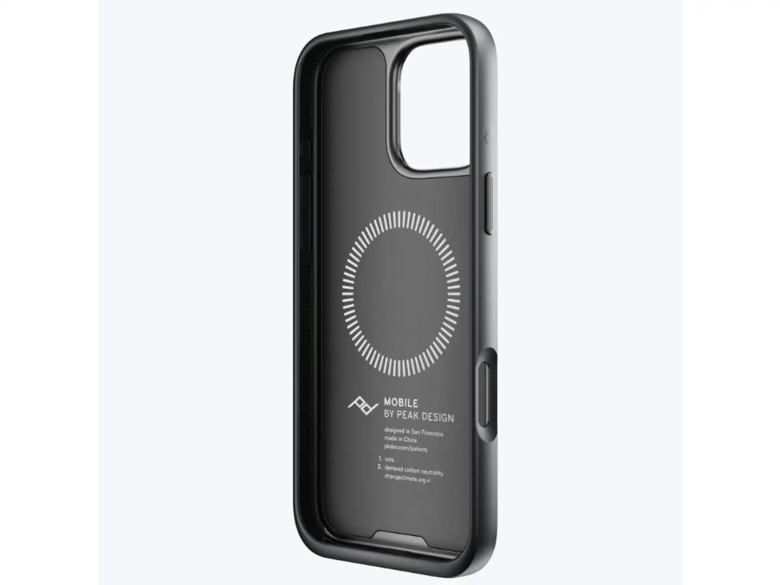 Peak Design Mobile Everyday Clarino Case iPhone 16 Pro Max obal na mobil Black