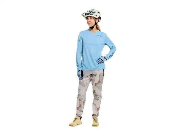 Troy Lee Designs Lilium Pro dámský dres s dlouhým rukávem Dawn Blue