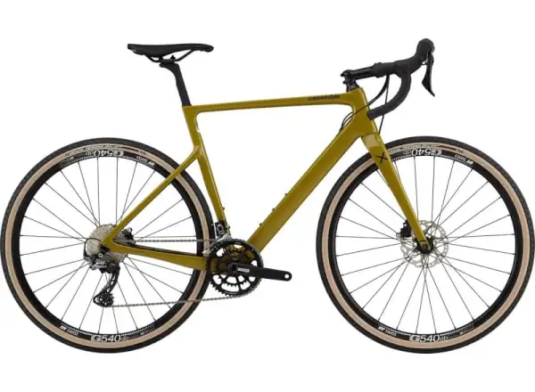 Cannondale SuperSix Evo SE 2 gravel kolo Olive Green