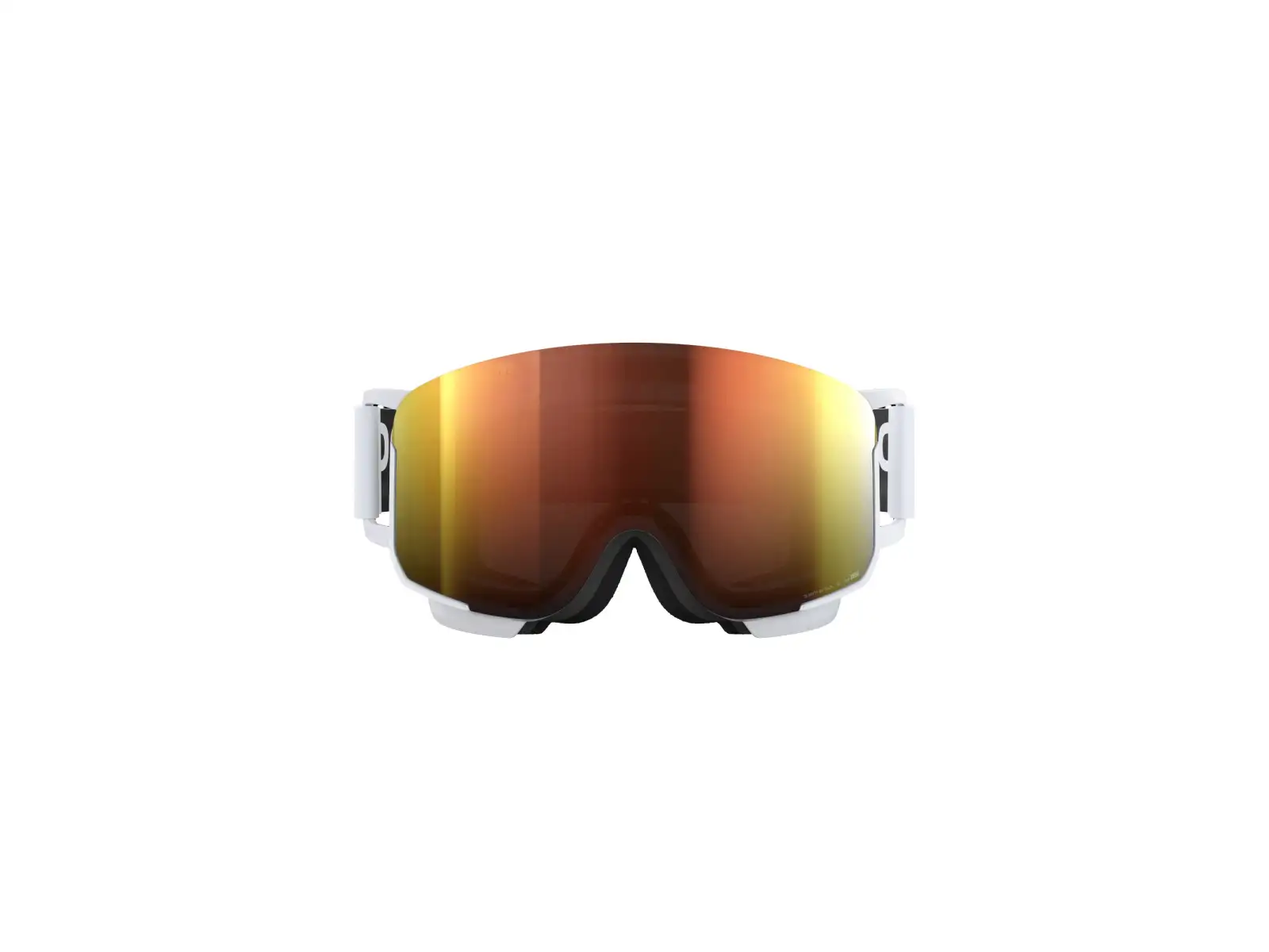 POC Nexal WF lyžařské brýle Hydrogen White/Partly Sunny Orange